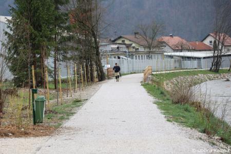 Z zasaditvijo dreves smo uradno odprli kolesarsko povezavo Kamnik–Godič (95)